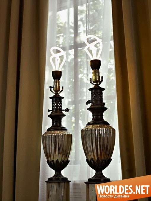 декоративный дизайн, декоративный дизайн лампочек, лампочки, оригинальные лампочки, футуристические лампочки, уникальные лампочки, красивые лампочки